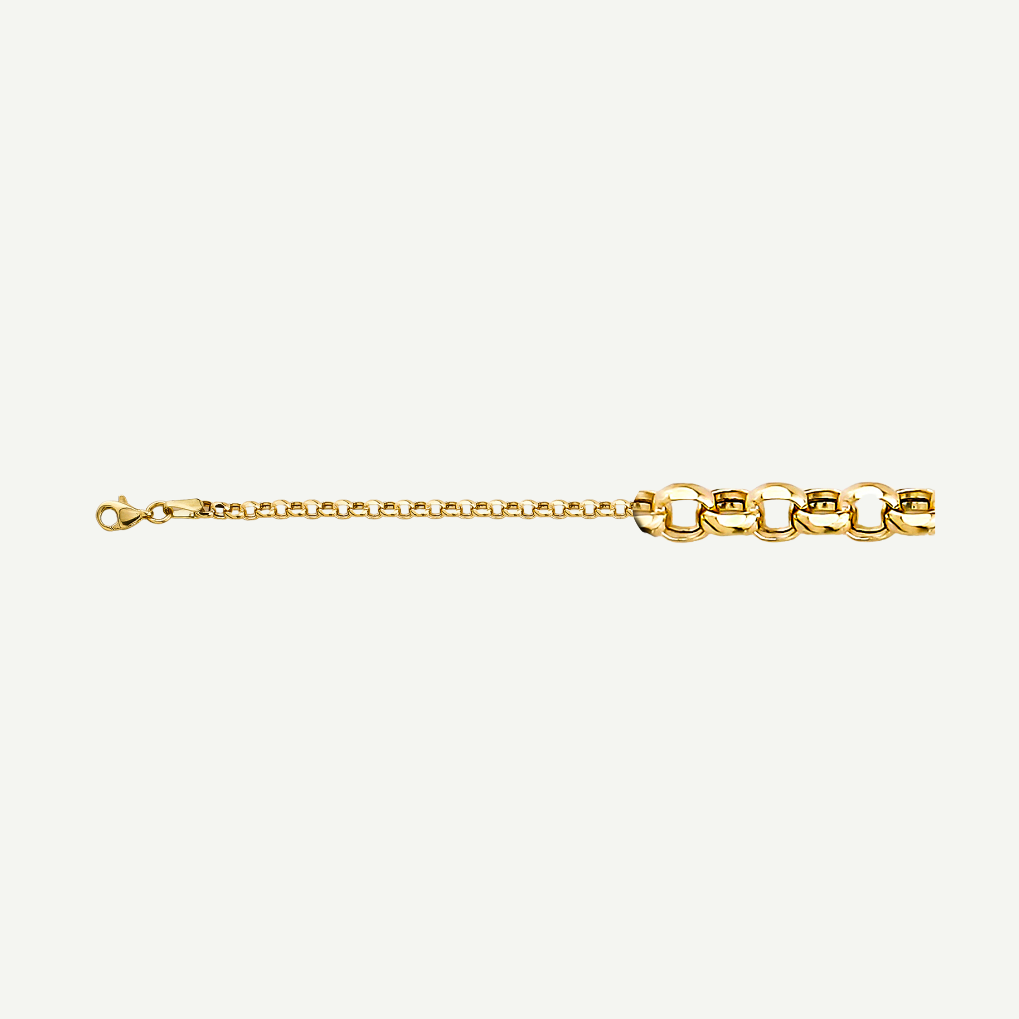 Rolo Chain Gold Necklace | in 10K Yellow Gold