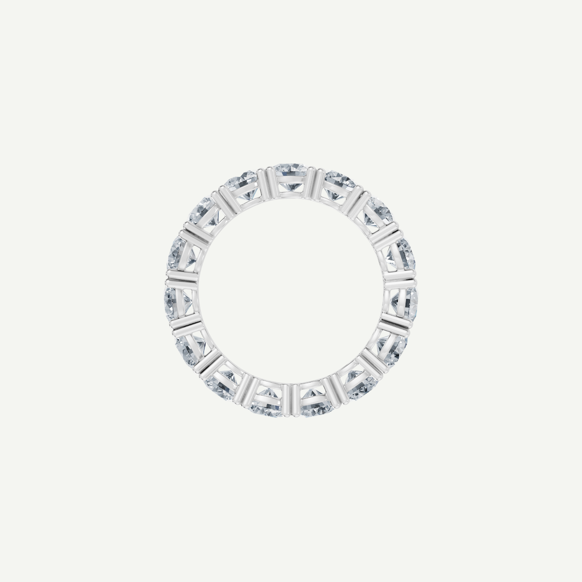 Large Round Eternity Ring | Each Diamond 0.40CT | VIVIE