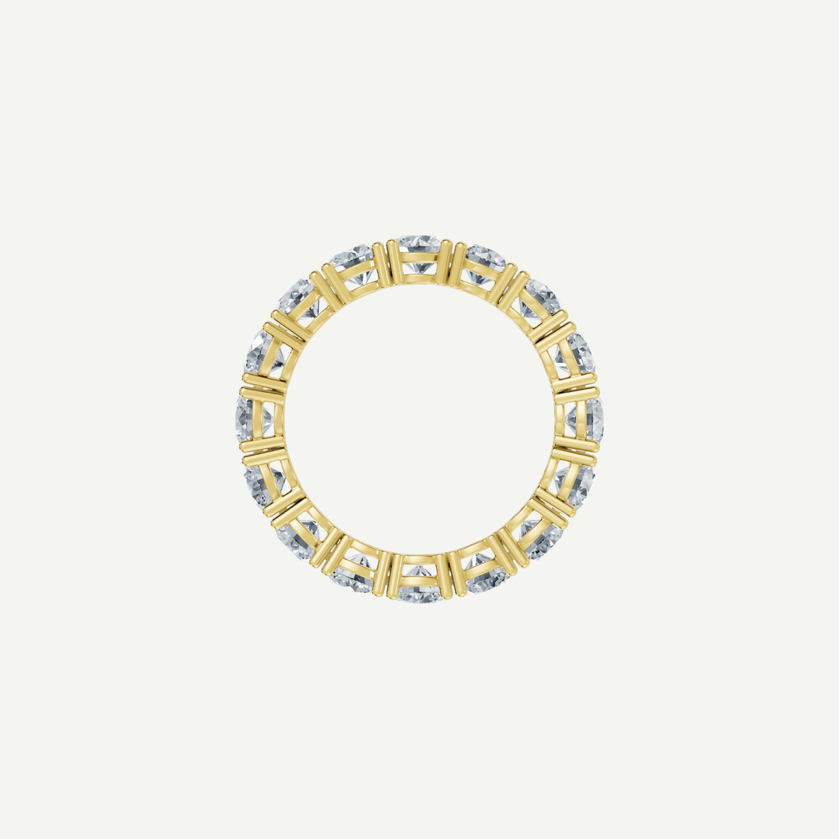 Medium Round Eternity Ring | Each Diamond 0.30CT | VIVIE