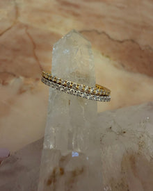 Mini Diamond Pinky Eternity Ring | Approx 0.36CT Diamonds | VIVIE