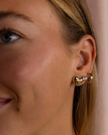 Round Diamond Martini Stud Earrings in Gold | 0.5–4CT TCW