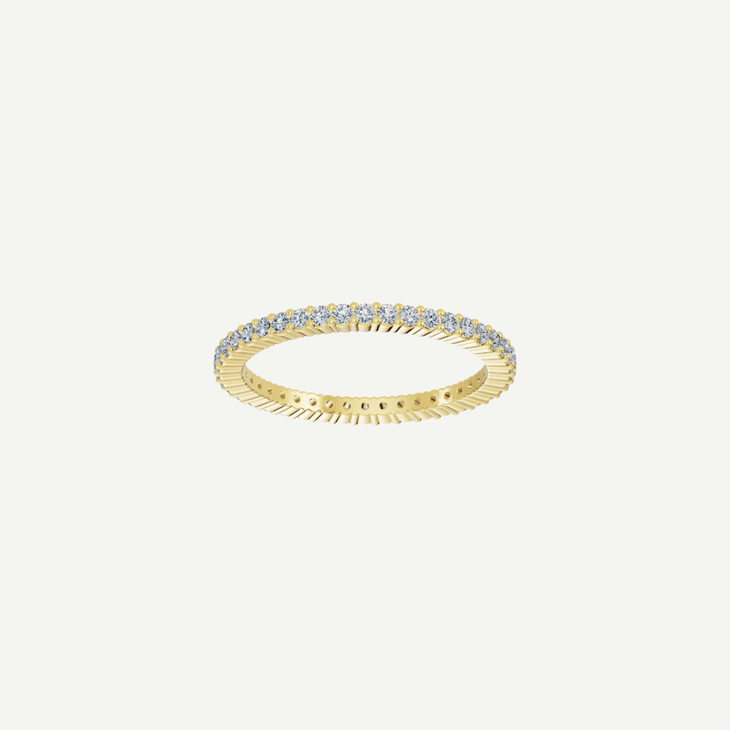 Mini Diamond Eternity Ring | Approx 0.36CT Diamonds | VIVIE