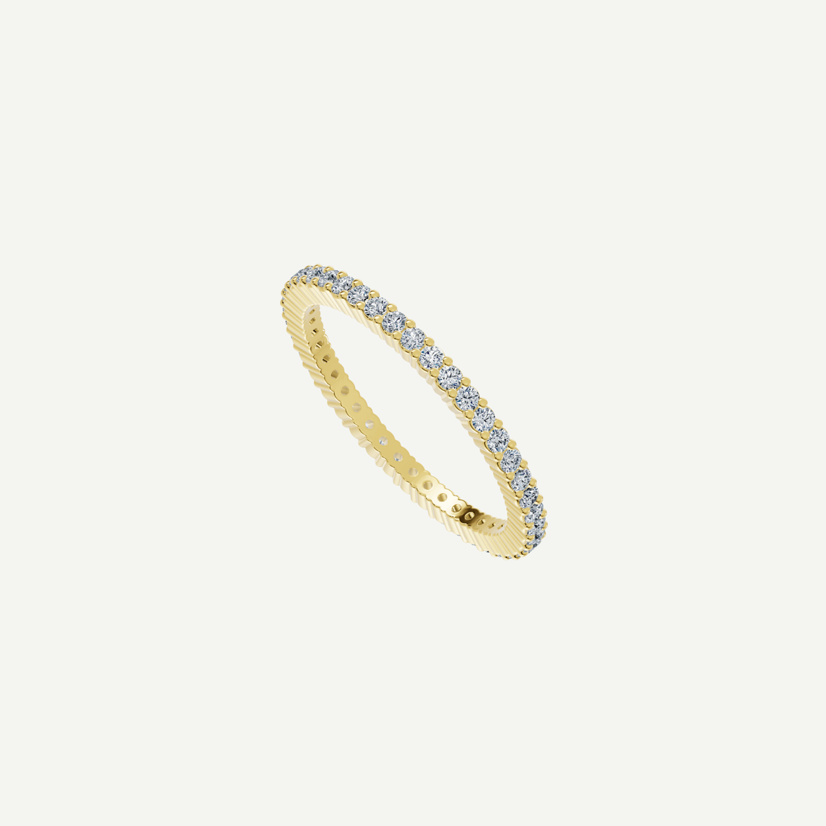 Mini Diamond Eternity Ring | Approx 0.36CT Diamonds | VIVIE
