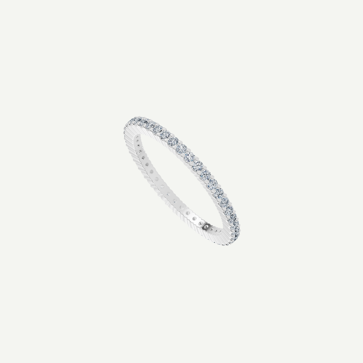Mini Diamond Eternity Ring | Approx 0.36CT Diamonds | VIVIE