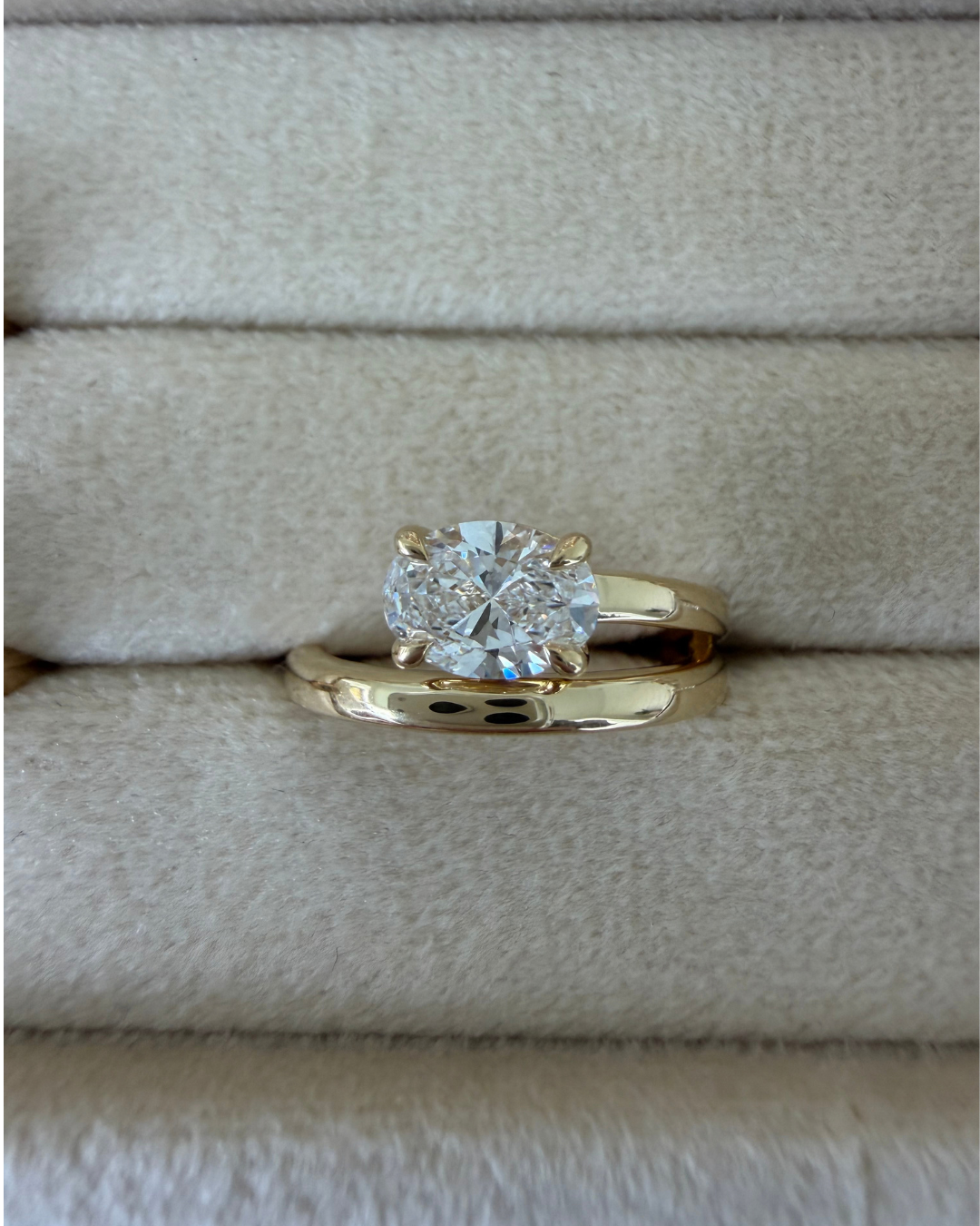 Pinky Oval Solitaire Wrap Ring | 0.75CT Diamond | VIVIE