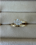 Pinky Oval Solitaire Wrap Ring | 0.75CT Diamond | VIVIE