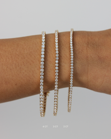 Diamond Tennis Bracelet | Classic 4-Prong | 2 - 4CT in 14K Gold