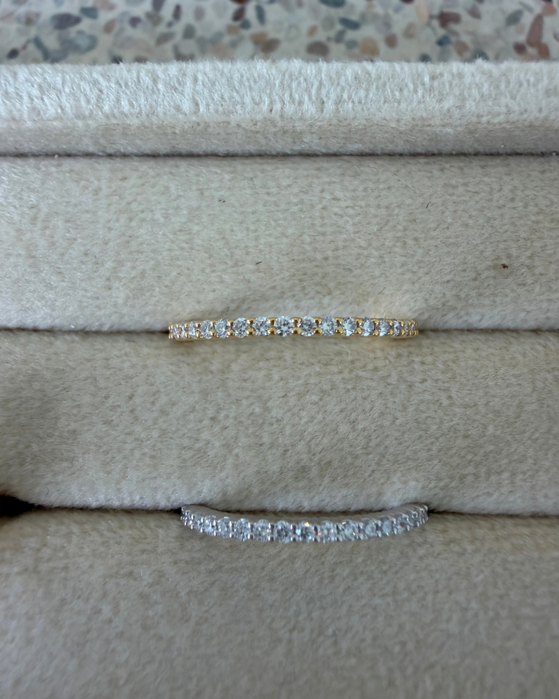 Mini Diamond Eternity Ring | Approx 0.36CT Diamonds | VIVIE