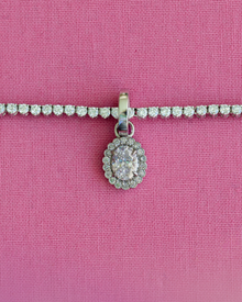 Oval Heirloom Pendant | 1.3 CT Diamonds | VIVIE