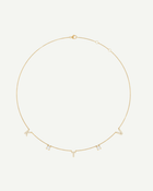 Diamond & Initial Personalised Necklace in Gold | 0.8–1.2CT