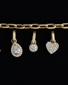 Small Pave Heart Pendant | 0.5 CT Diamonds | VIVIE