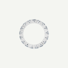 Large Oval Eternity Ring | Each Diamond 0.40CT | VIVIE