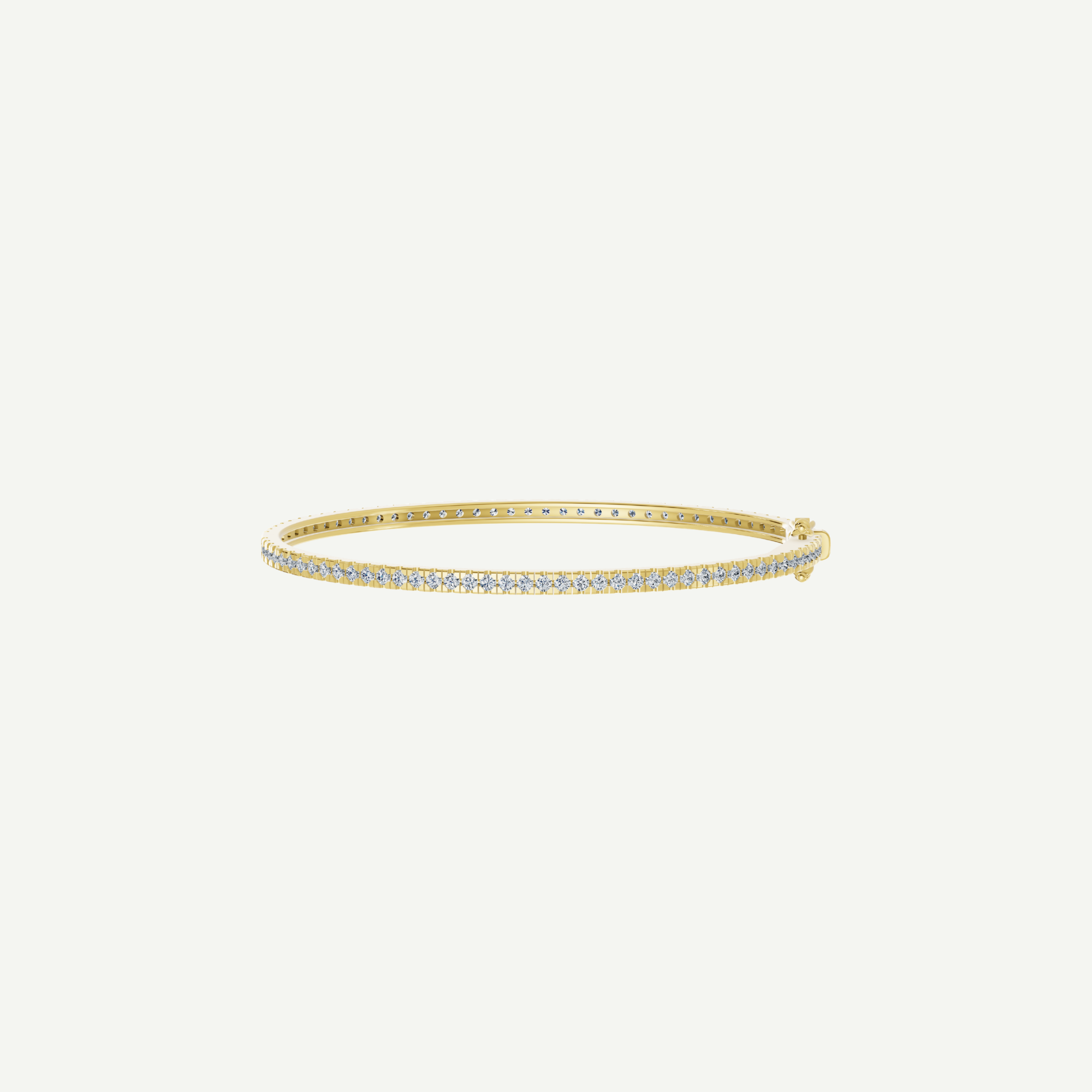 Diamond Hinge Bangle | 2 CT