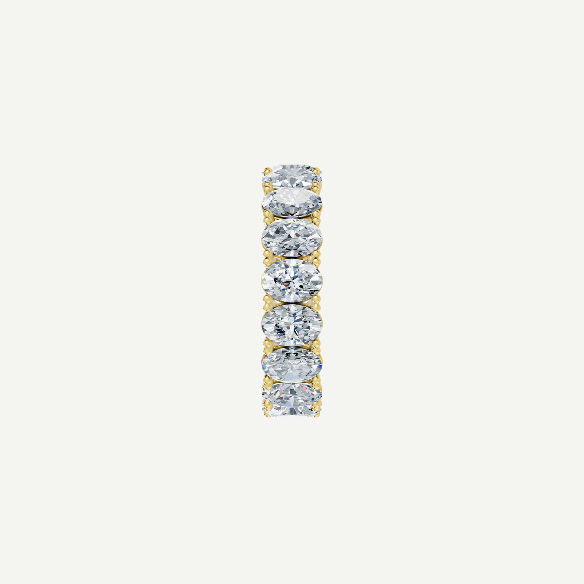 Large Oval Eternity Ring | Each Diamond 0.40CT | VIVIE