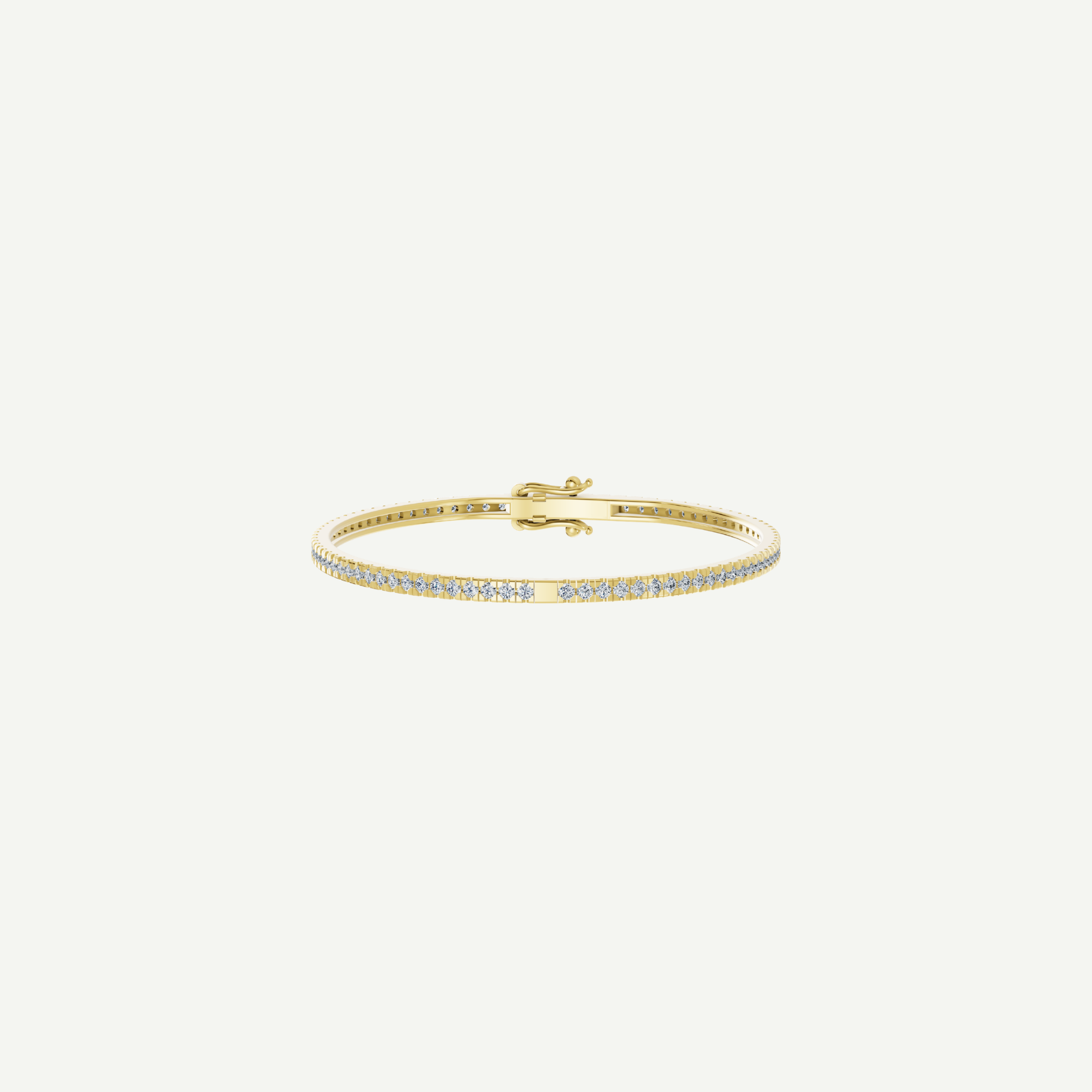 Diamond Hinge Bangle | 2 CT