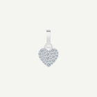 Small Pave Heart Pendant | 0.5 CT Diamonds | VIVIE