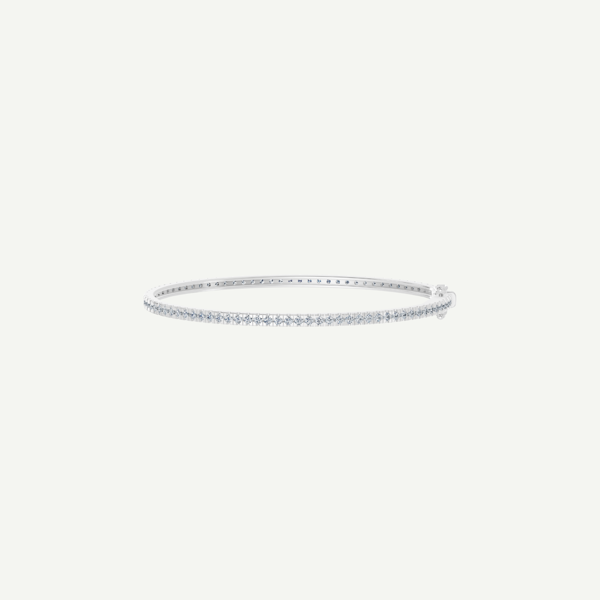 Diamond Hinge Bangle | 2 CT