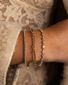 Multi-Stone Diamond Tennis Bracelet in Gold | 3.8CT