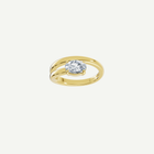 Pinky Oval Solitaire Wrap Ring | 0.75CT Diamond | VIVIE