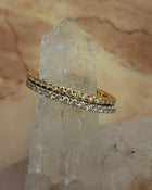 Mini Diamond Pinky Eternity Ring | Approx 0.36CT Diamonds | VIVIE