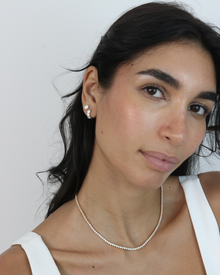 Bold Huggie Diamond Earrings | 2CT in 14K Gold