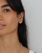 Bold Huggie Diamond Earrings | 2CT in 14K Gold