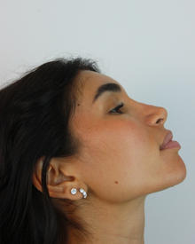 Bold Huggie Diamond Earrings | 2CT in 14K Gold