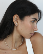 Bold Huggie Diamond Earrings | 2CT in 14K Gold