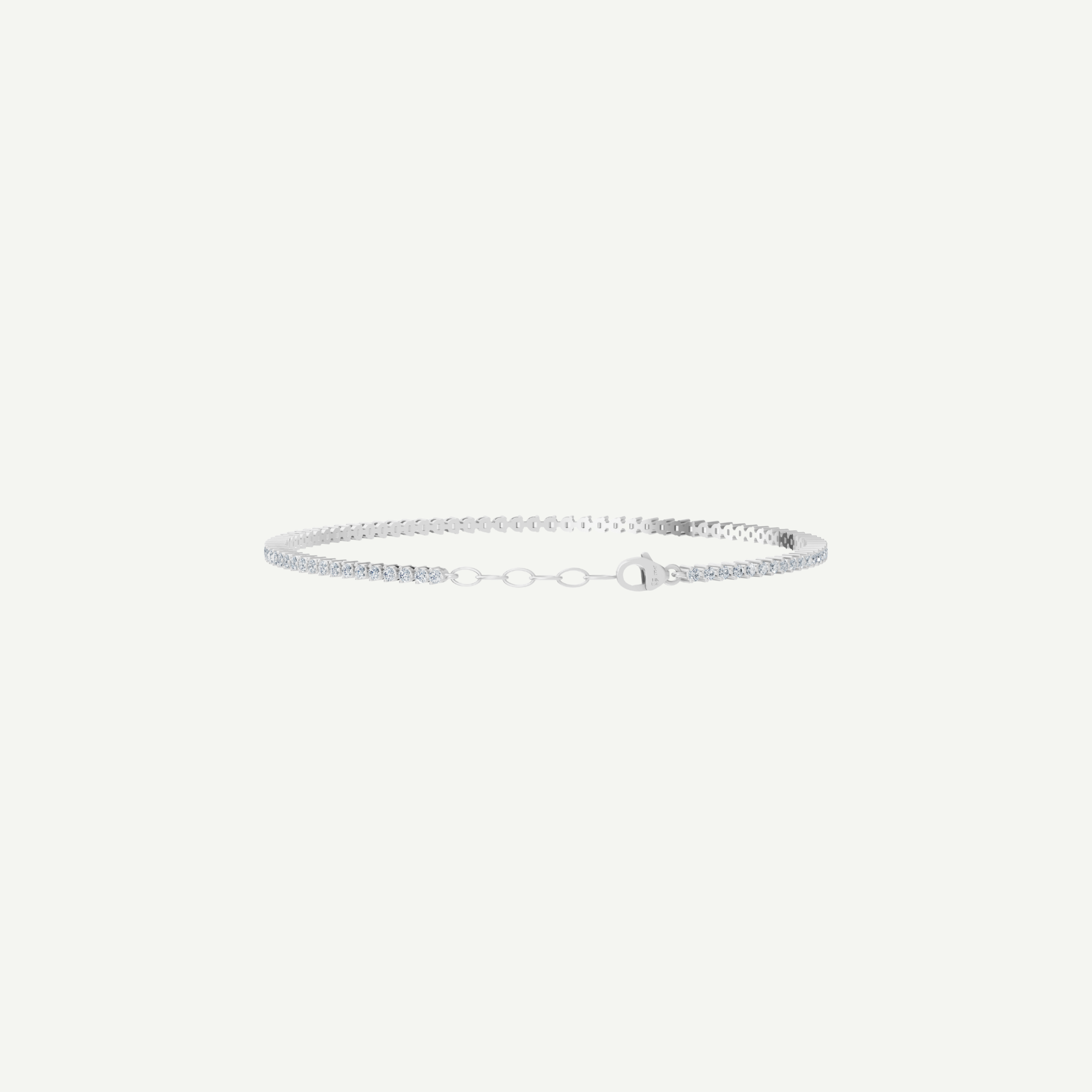 Diamond Baby Tennis Bracelet | 1.10CT 3-Prong in 14K Gold