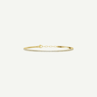 Diamond Baby Tennis Bracelet | 1.10CT 3-Prong in 14K Gold