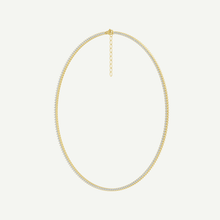 Diamond Baby Tennis Necklace | 2.08CT 3-Prong in 14K Gold