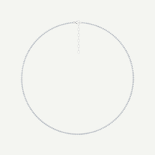 Diamond Baby Tennis Necklace | 2.08CT 3-Prong in 14K Gold