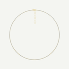 Diamond Baby Tennis Necklace | 2.08CT 3-Prong in 14K Gold