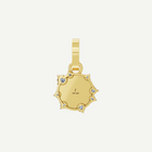 Diamond Disc Engravable Medallion | 0.5CT in 14KT Gold
