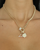 Diamond Disc Engravable Medallion | 0.5CT in 14KT Gold