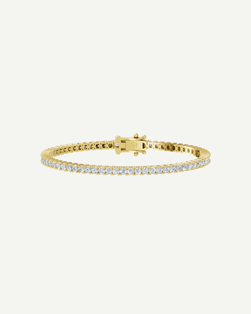 Diamond Tennis Bracelet | Classic 4-Prong | 2 - 4CT in 14K Gold