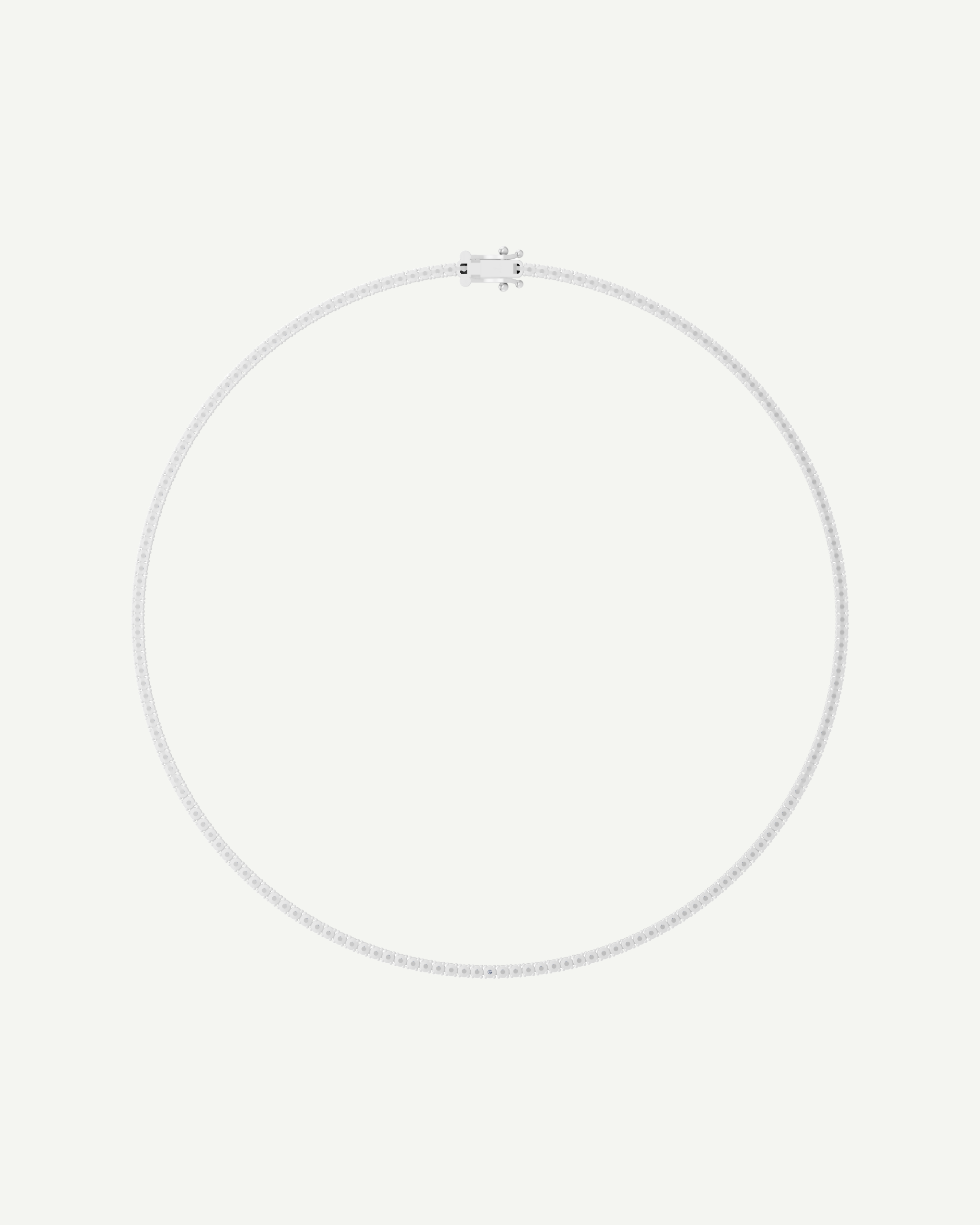 Diamond Tennis Necklace | Classic 4-Prong | 4.85 - 5.88CT in 14K Gold
