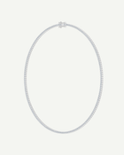 Diamond Tennis Necklace | Classic 4-Prong | 4.85 - 5.88CT in 14K Gold