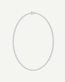 Diamond Tennis Necklace | Classic 4-Prong | 4.85 - 5.88CT in 14K Gold