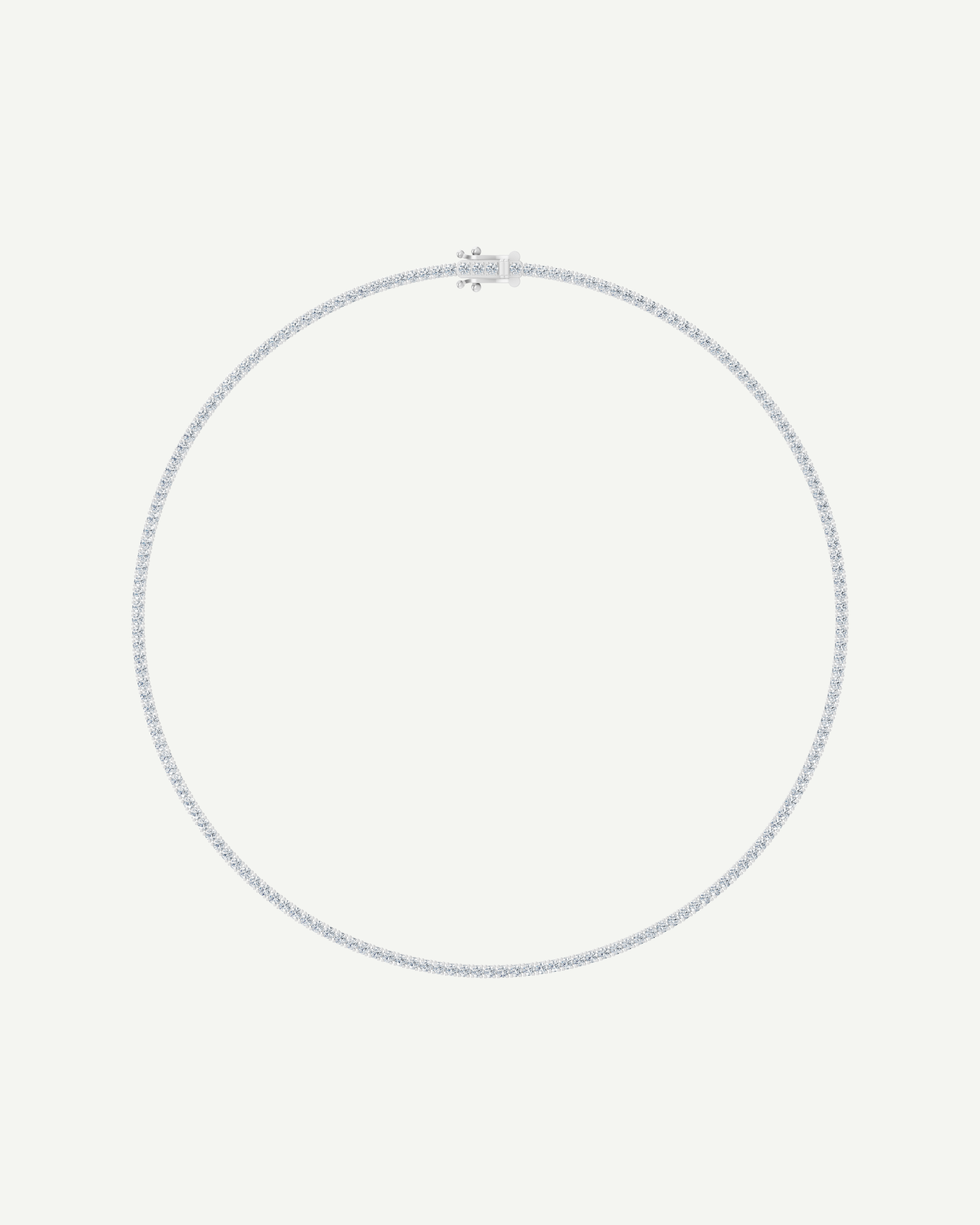 Diamond Tennis Necklace | Classic 4-Prong | 4.85 - 5.88CT in 14K Gold