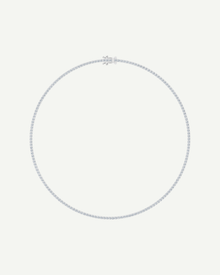 Diamond Tennis Necklace | Classic 4-Prong | 4.85 - 5.88CT in 14K Gold