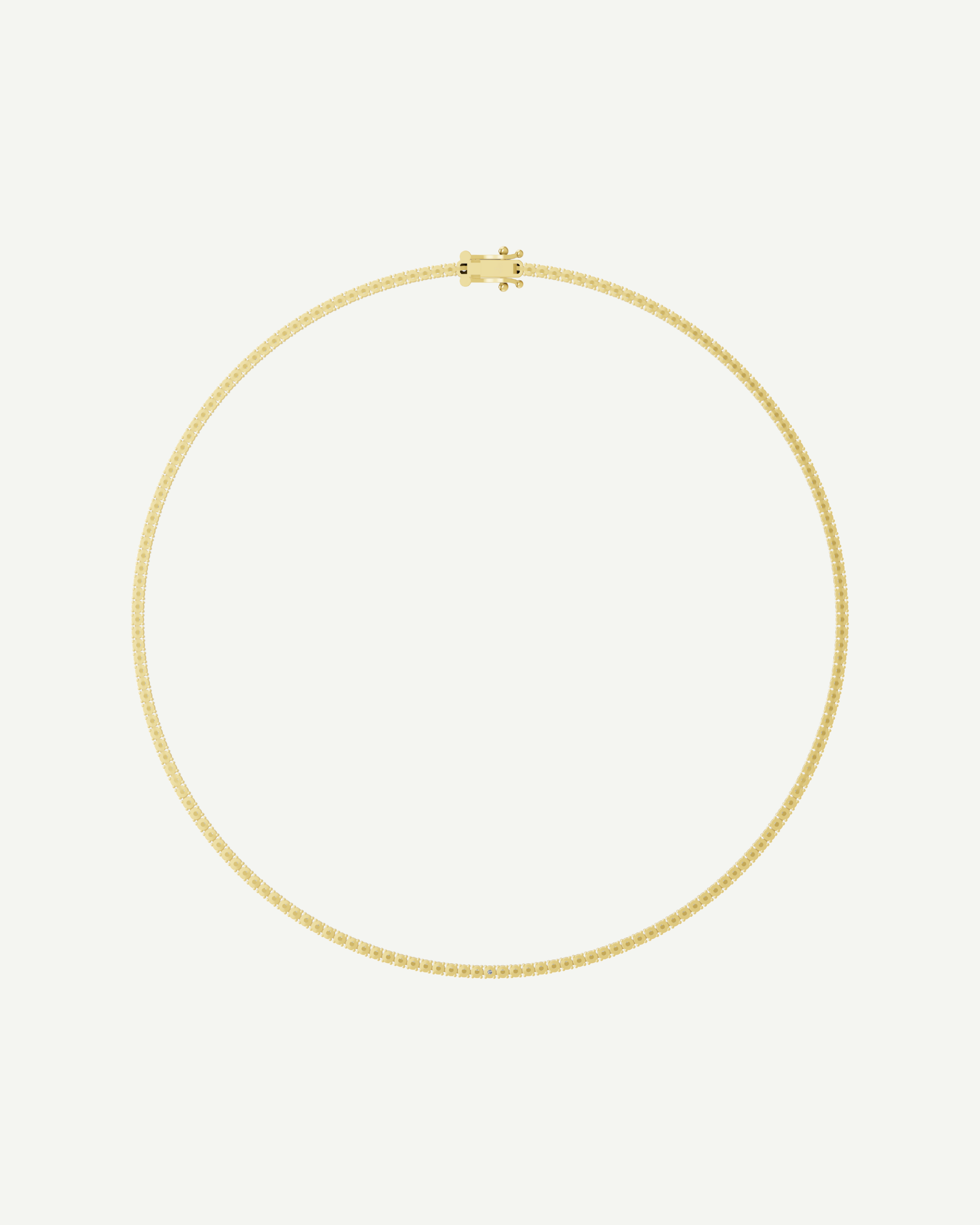 Diamond Tennis Necklace | Classic 4-Prong | 4.85 - 5.88CT in 14K Gold