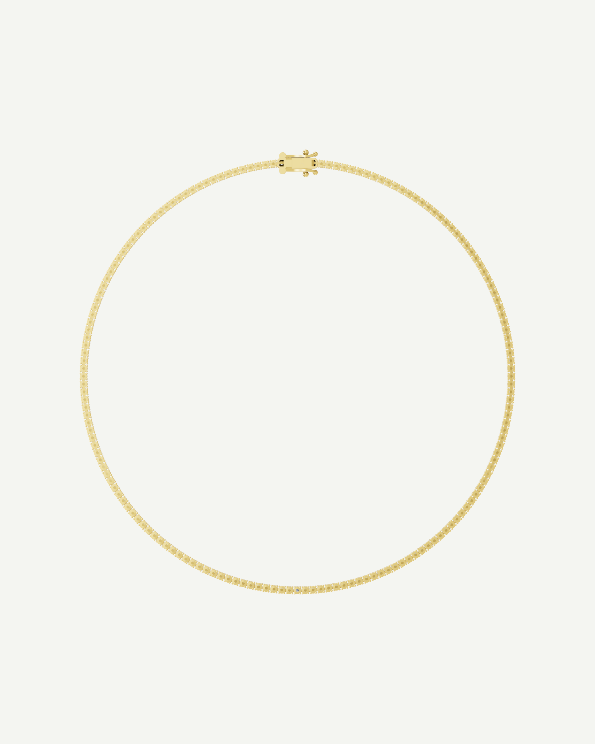 Diamond Tennis Necklace | Classic 4-Prong | 4.85 - 5.88CT in 14K Gold