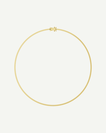 Diamond Tennis Necklace | Classic 4-Prong | 4.85 - 5.88CT in 14K Gold