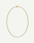 Diamond Tennis Necklace | Classic 4-Prong | 4.85 - 5.88CT in 14K Gold