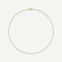 Diamond Tennis Necklace | Classic 4-Prong | 4.85 - 5.88CT in 14K Gold