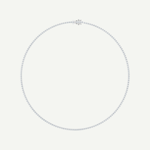 Diamond Tennis Necklace | Classic 3-Prong | 5.03 - 7CT in 14K Gold