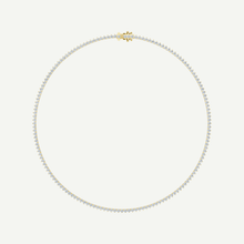 Diamond Tennis Necklace | Classic 3-Prong | 5.03 - 7CT in 14K Gold