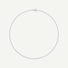 Diamond Tennis Necklace | Classic 3-Prong | 5.03 - 7CT in 14K Gold