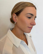 Diamond Half Hoop Earrings | 2CT | VIVIE